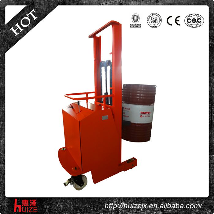 2半電動配重油桶車（無底腿，只堆垛，不翻轉(zhuǎn)）