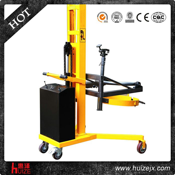 半電動油桶車（直角腿，夾鐵桶翻轉(zhuǎn)）2