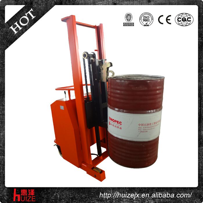 半電動(dòng)配重油桶車（無底腿,只堆垛，不翻轉(zhuǎn)）